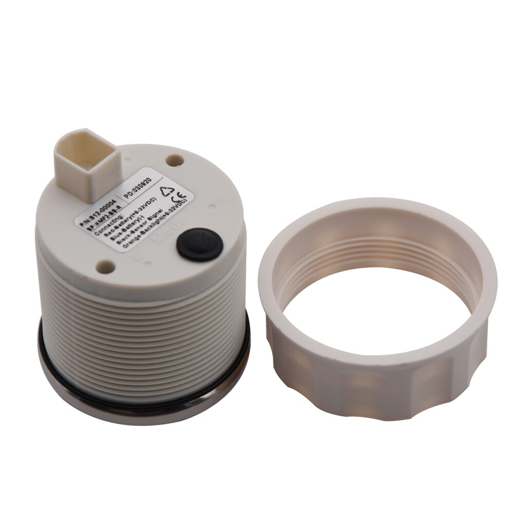 HD 52mm Auto Fuel Level Gauge 0-190ohm Fuel Level Meter 9-32V 7 Colors Backlight Marine Fuel Gauges Level Sensor Sending Unit