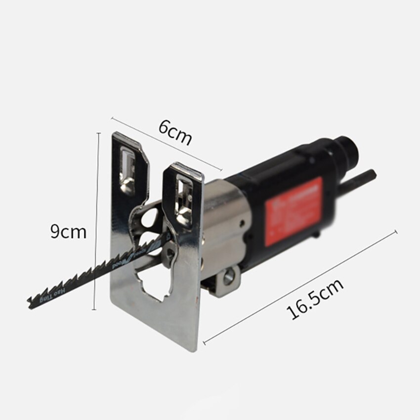 Perceuse électrique, multifonction 3 en 1, scie alternative, accessoire, changement de perceuse électrique, scie incurvée pour coupe de tuyaux de bois