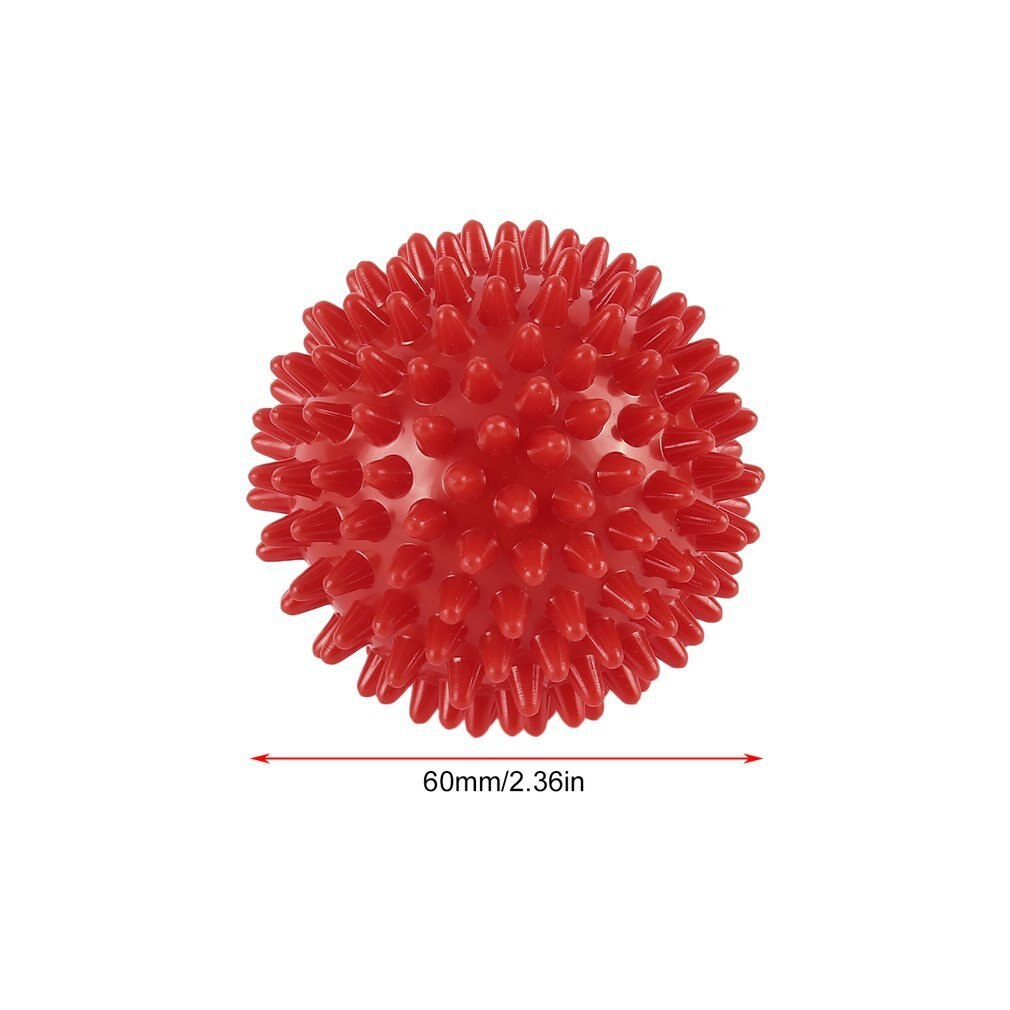Durable PVC Spiky Massage Ball Trigger Point Sport Fitness Hand Foot Pain Relief Plantar Fasciitis Reliever Hedgehog 6/8cm Balls
