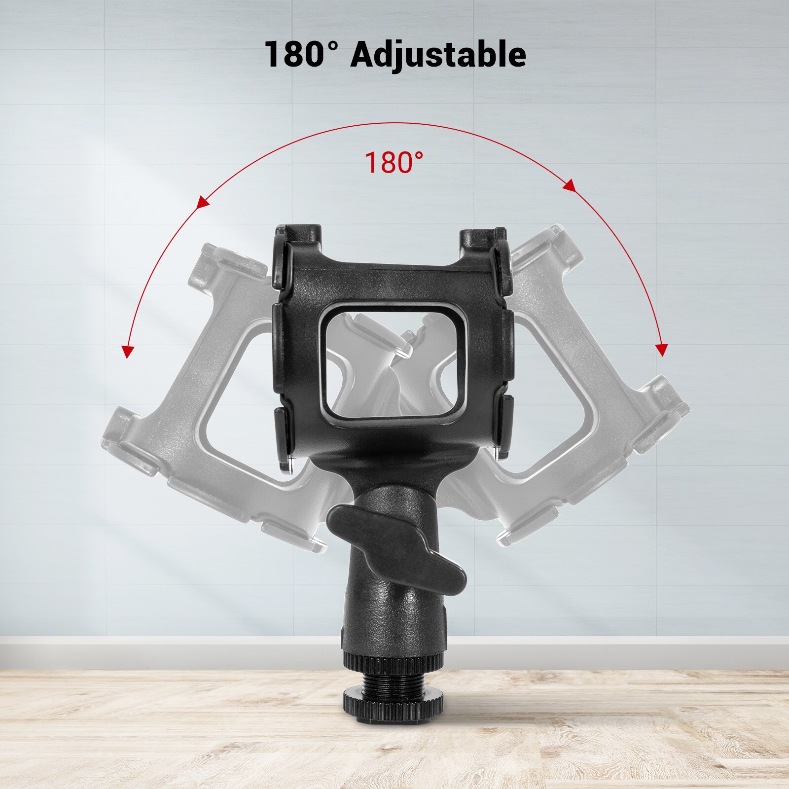 SmallRig uniwersalny Microhone zaszokować adapter robić montażu z mikrofonami robić butów zimnych wsparcie uchwyt - 1859