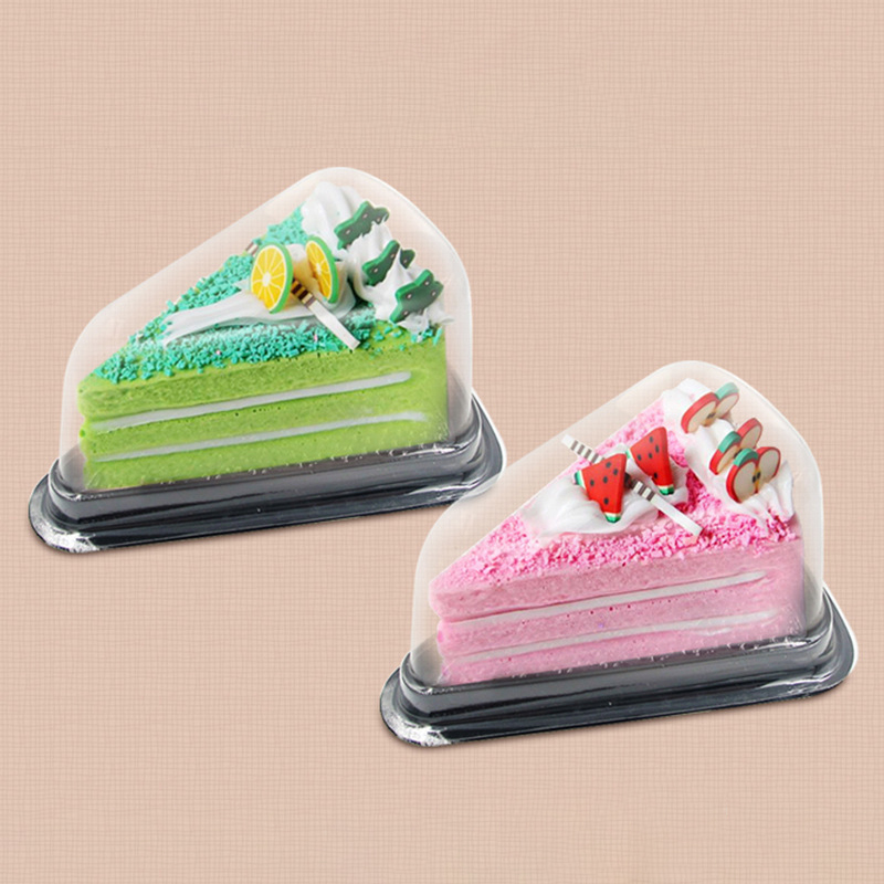 Caixa de empacotamento de cupcake 50 conjuntos, embalagens transparentes do bolo do casamento lembrancinhas para decoração da caixa de sanduíche de cheesecake festa