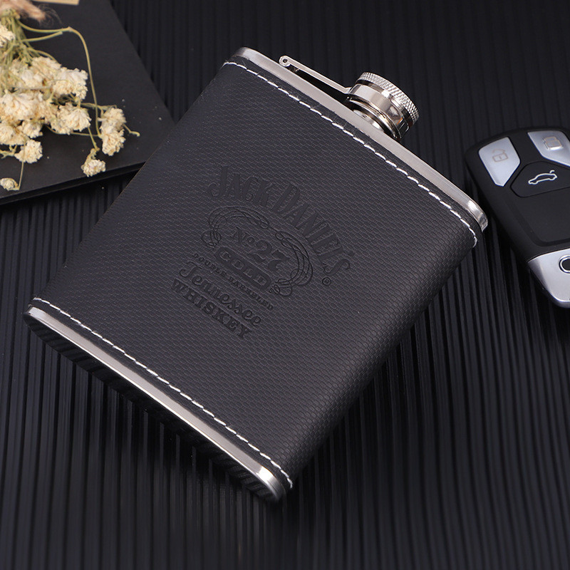 7oz 8oz Portable Stainless Steel Hip Flask Russian Wine Mug Wisky Bottle Drinkware Alcohol Bottle #: 4 7oz