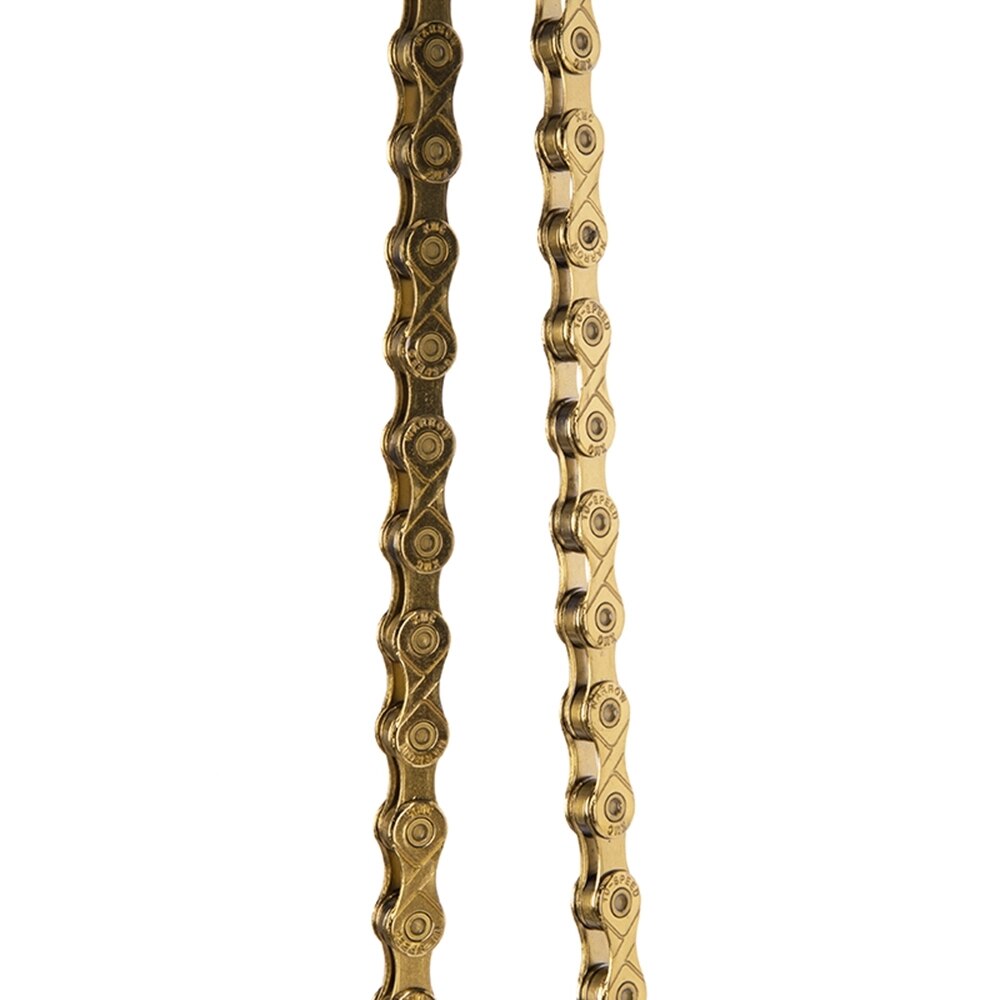 ZTTO 20s 30s 10 speed chain car titanium nitride coated gold bicycle parts mountain bike road bike compatibleWEIGHT: Around 270g