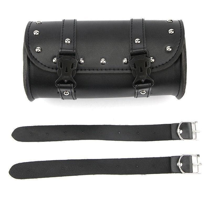 Sacoche de moto universelle sac à outils étanche sangle de montage sac de rangement rond pour moto HD Suzuki Kawasaki