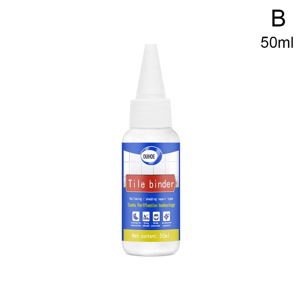 30/50Ml Multi-Gebruik Tegel Reparatie Lijm Lijm Gebonden Lijm Renovations Tegel Reparatie Tool Tegel Duty zware Adhesive Home Loo K1Y2: 50ml