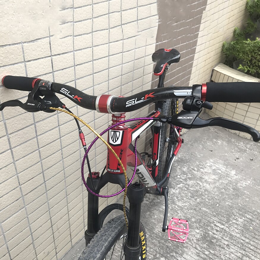 Zoom Rem V-Brake Schijfremmen Hendel Met Bel 22Mm V Brake Aluminium Mountainbike Fiets Rem handvat Crank Ring