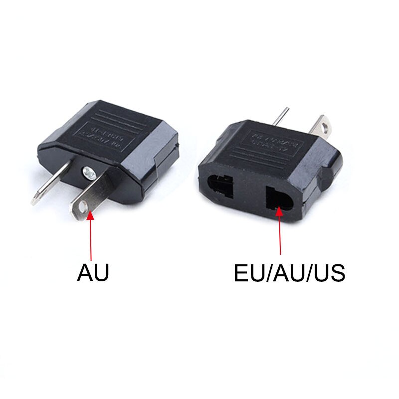 Viagem portátil universal eua para a ue au reino unido adaptador de carregador ac tomada tomada tomada doméstica plugues conversor w1