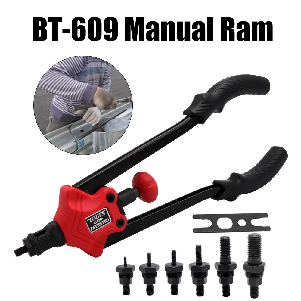 BT-609 Hand Gewinde Niet Muttern Pistolen blind Nietmaschine Nieten Werkzeug Einsatz Manuelle Dorne Mit Muttern Für M3 M4 M5 M6 m8 M10 M12 murmeln