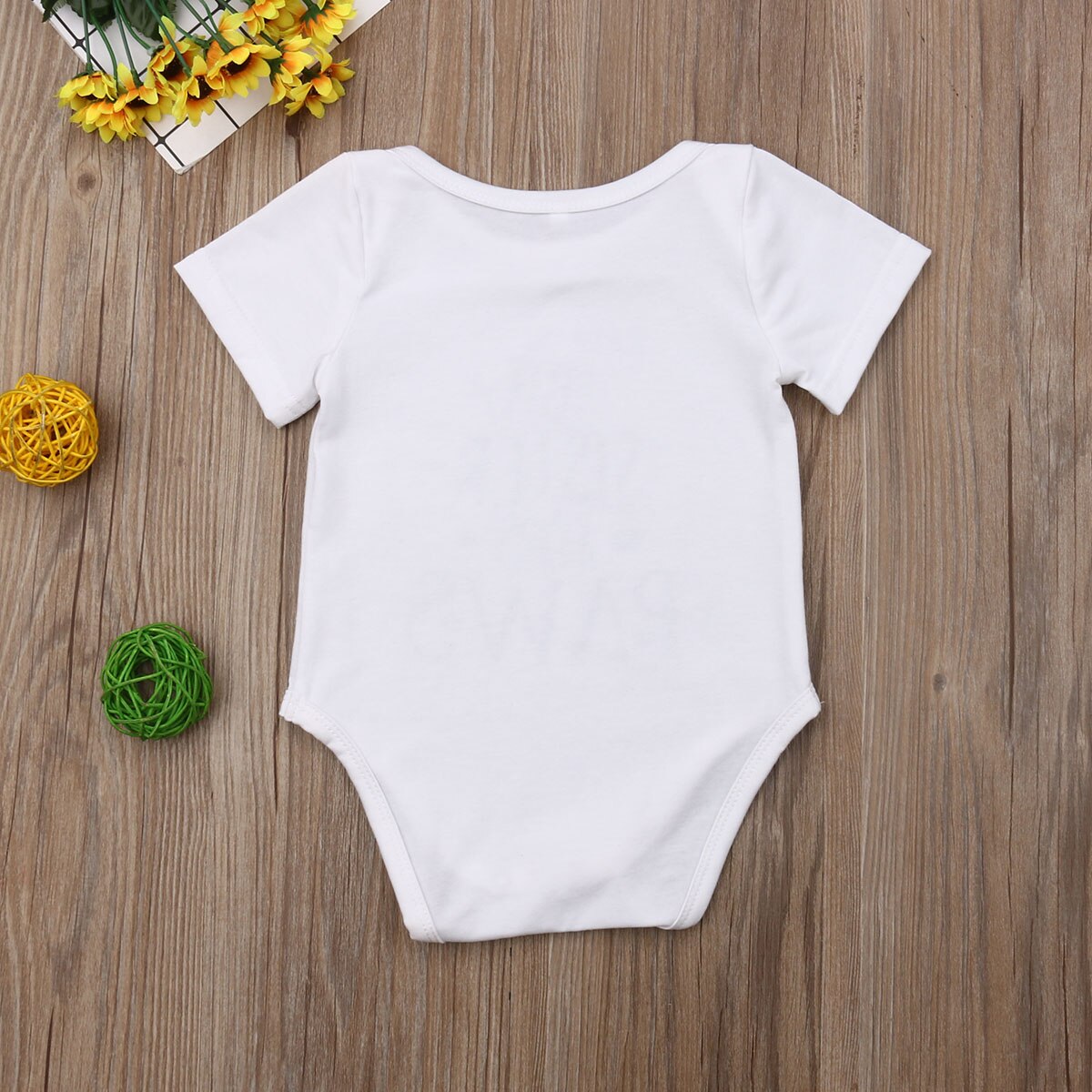 Baby zomerkleding cue baby baby jongen meisje bodysuit letter print korte mouwen witte jumpsuit kleding match outfits 0-18m