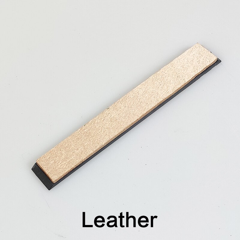 Mes Polish Riem Stropping Lederen Artikel Scherpen Messenslijper Schuren Scheermes Polijsten Plak Compound Slijpen Plakken: leather