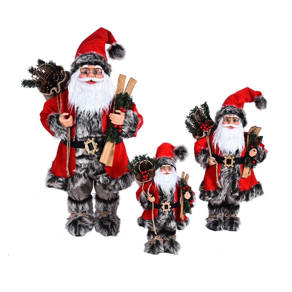 Kerst Decoraties Voor Huis Grote Kerstman Pop Kinderen Xmas Nieuwjaar Kerstboom Decor Wedding Party Supplies