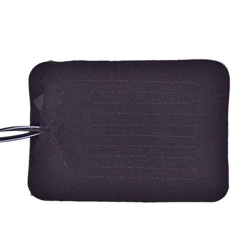 1 PC USB Aufgeladen Kleidung Heizung Pad 5V Elektrische Heizung Blatt Einstellbare Temperatur Heizung Wärmer Pad Für Weste Jacke