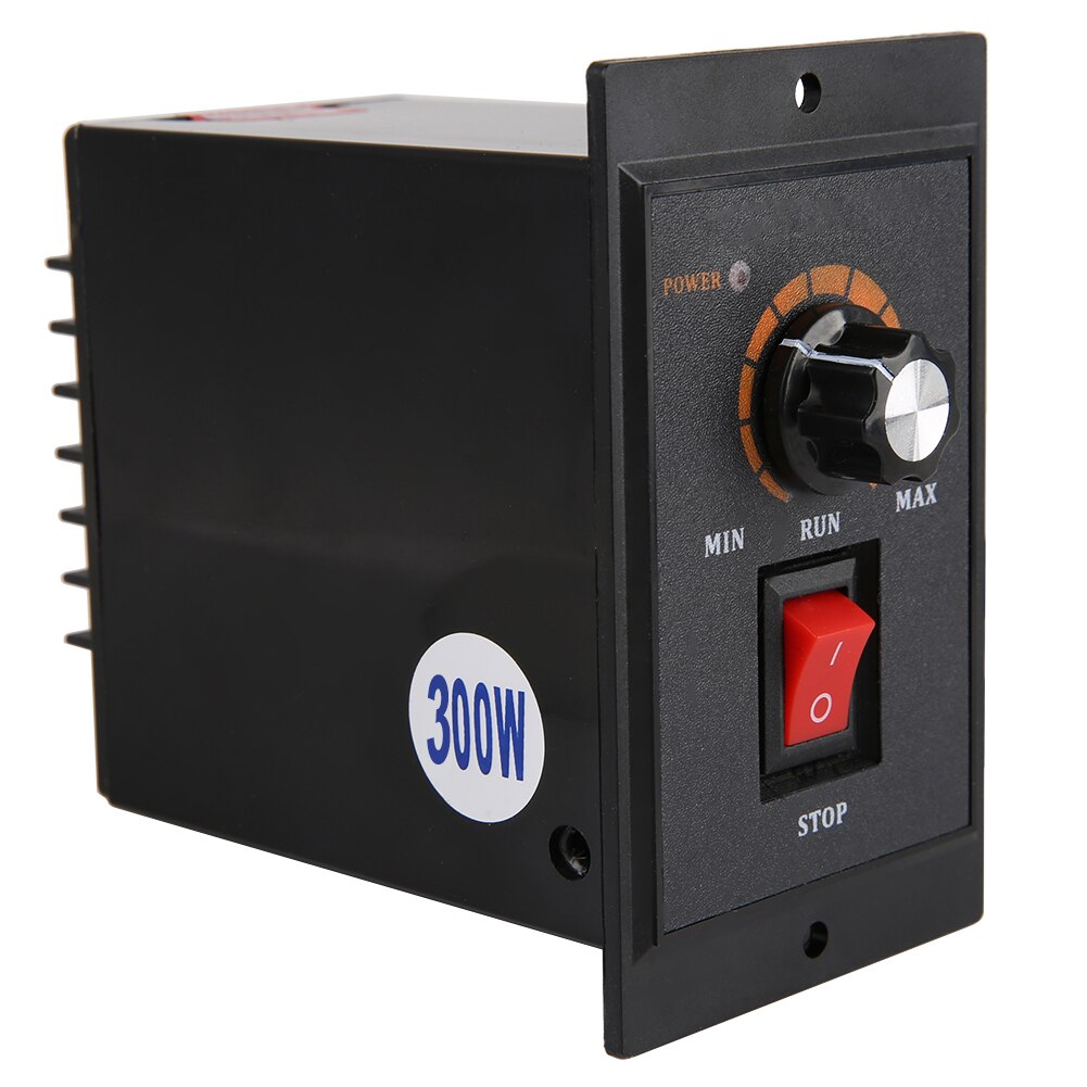 AC 220V 50/60Hz Single Phase AC Motor Speed Controller Electric Motor Speed Regulator Single-Phase AC Motor Speed Controller