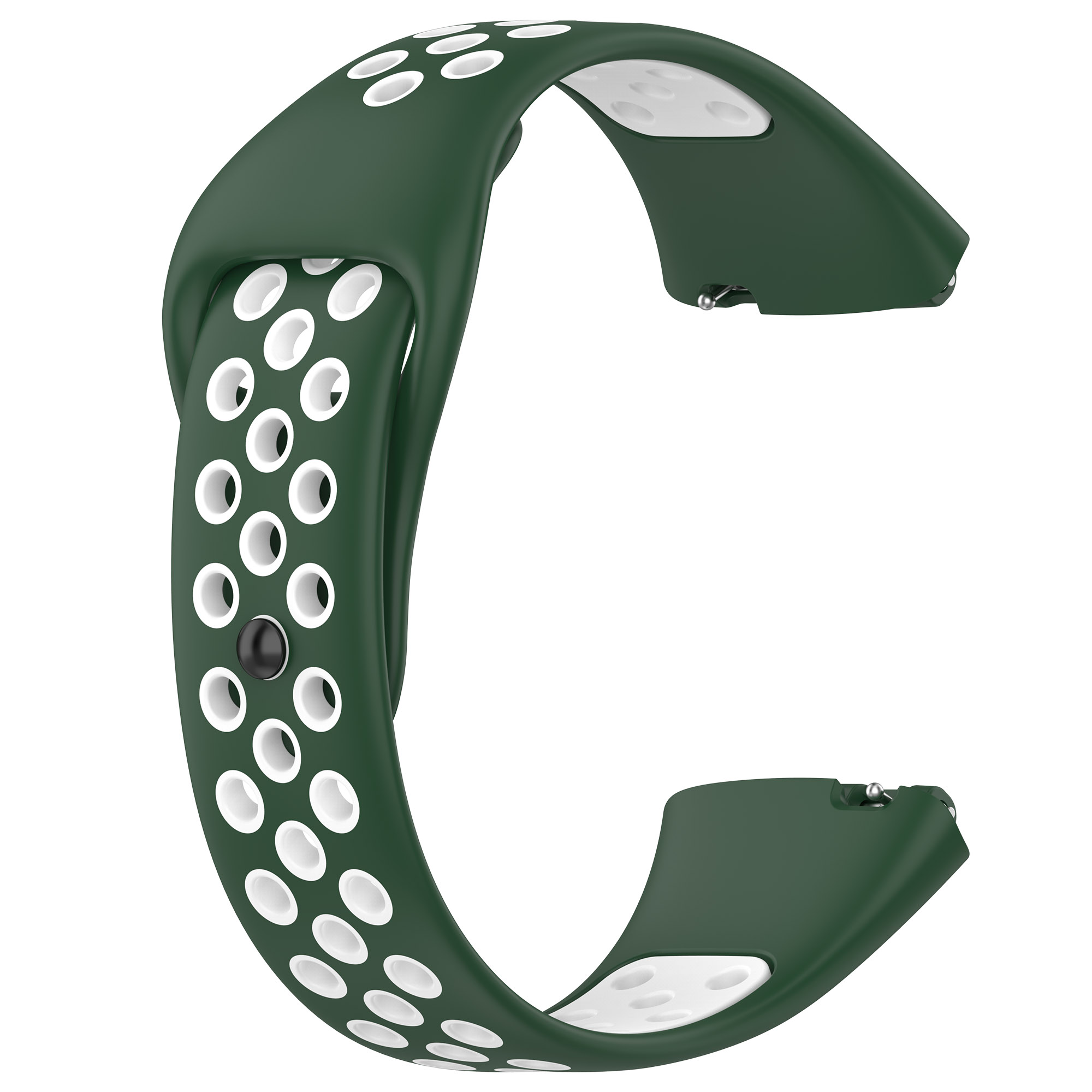 Pulseira de pulso para redmi watch 3 active, pulseira de silicone de alta qualidade, acessórios de substituição, pulseira ajustável: Pó azul