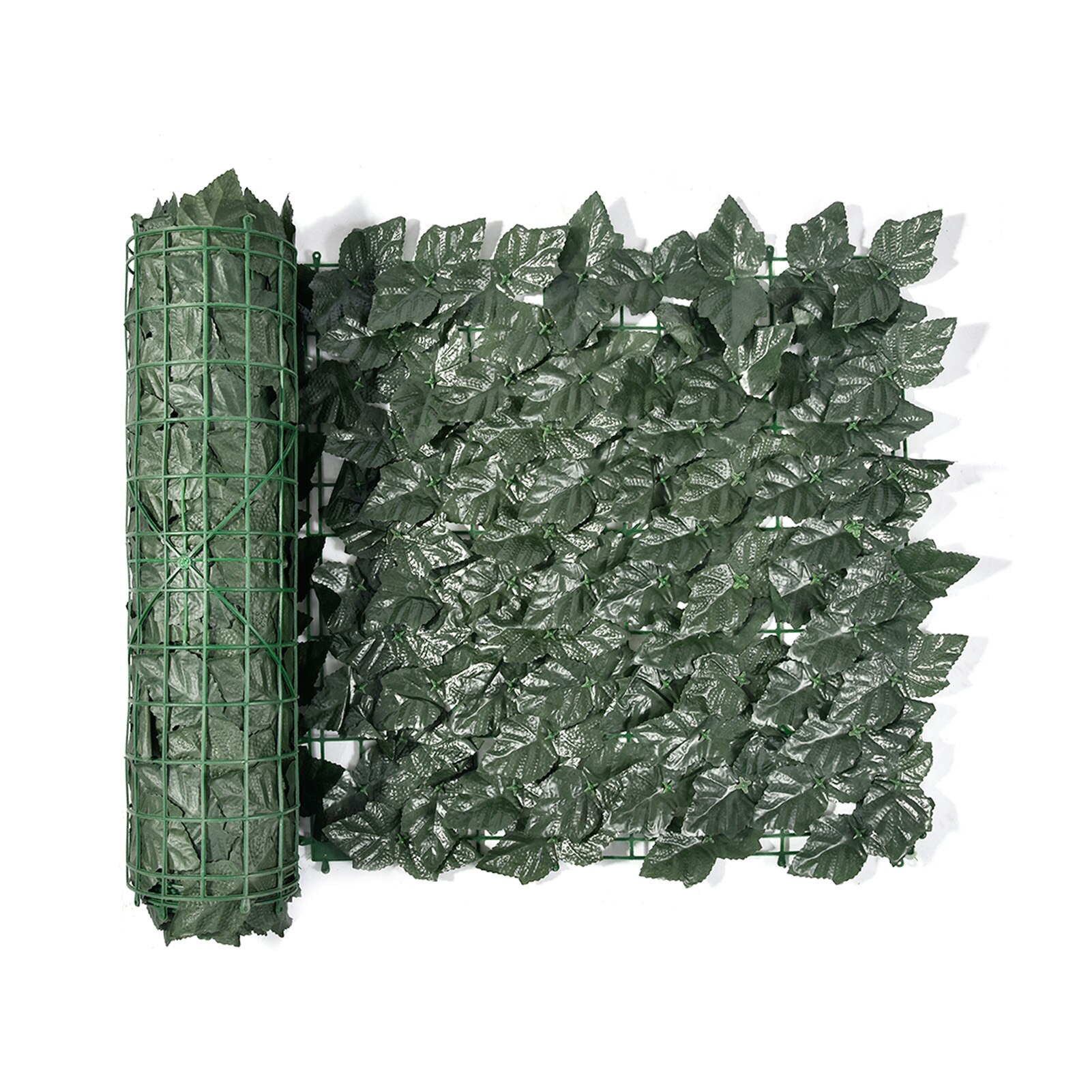 1.3M Artificial Leaf Garden Fence Screening Roll UV Fade Protected Privacy Artificial Fence Wall Landscaping Ivy Garden Fence: 0.5x1M B