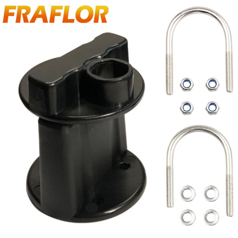 Sujetador de bloqueo de soporte negro para tanque de combustible de 3L/5L, soporte de latas de gasolina para tanques de aceite de repuesto de motocicleta, 2 unids/lote: Bracket