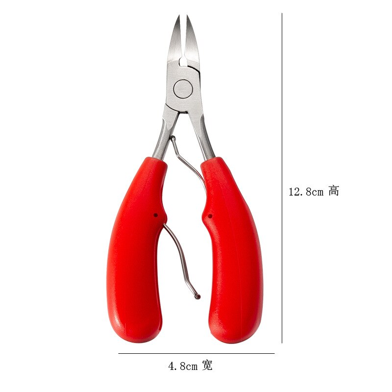 1Pcs Nail Clippers Big Nail Scissors Eagle Pliers Pedicure Pliers Nail Furrow Inlay Nail Clippers Eagle Mouth Nail Clippers