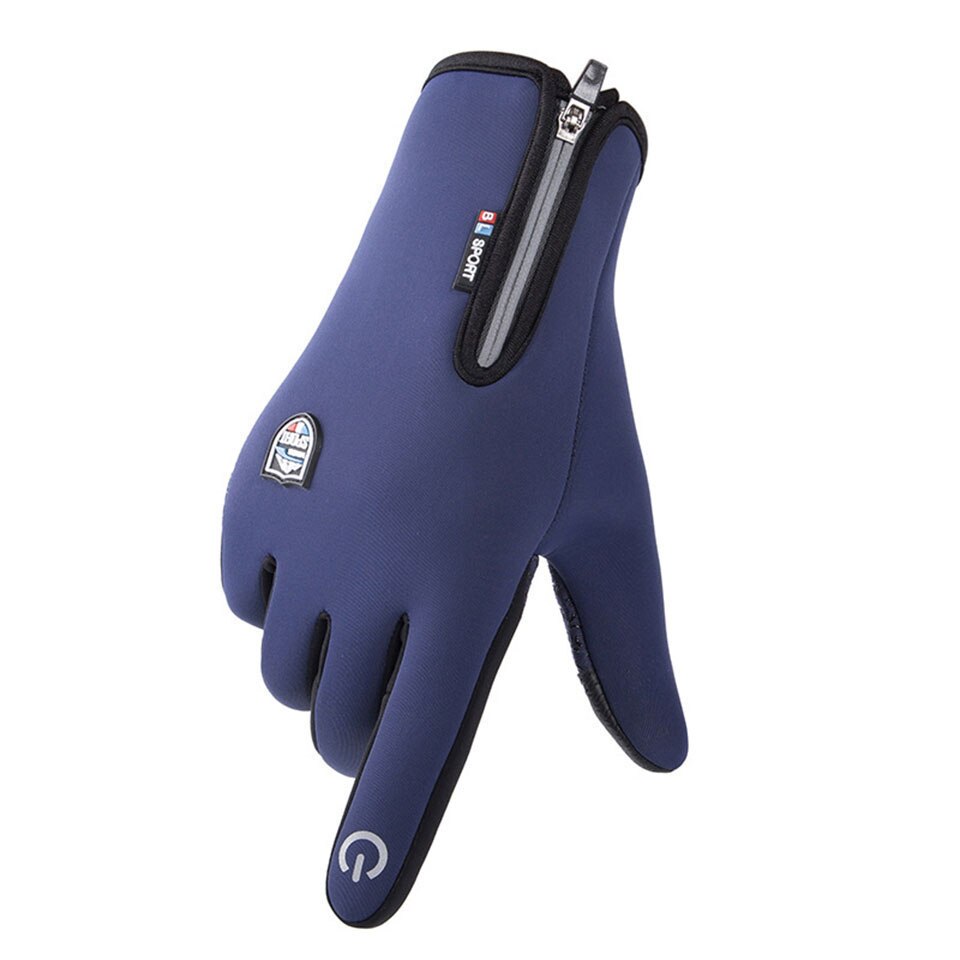 Gants de pêche sur glace chauds d&#39;hiver, revêtement imperméable, coupe-vent, respirants, doigts complets, antidérapants, pour la pêche en plein air, à la carpe,: green / M
