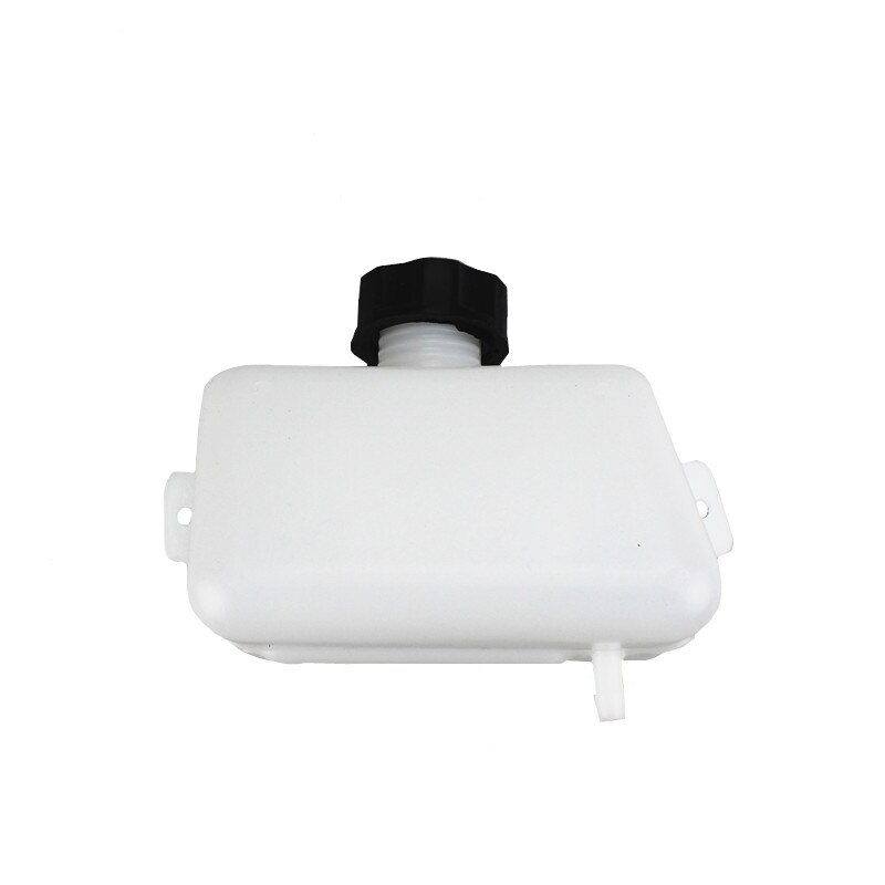 White Motorcycle Radiator Coolant Fluid Overflow Bottle Tank Reservoir Fits For 2 Stroke 49cc Pocket