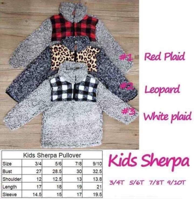 Rts tts monogram leopard gepard bøffel plaid patch børn sherpa pullovere drenge og piger jakker fleece ungdoms pullover frakker