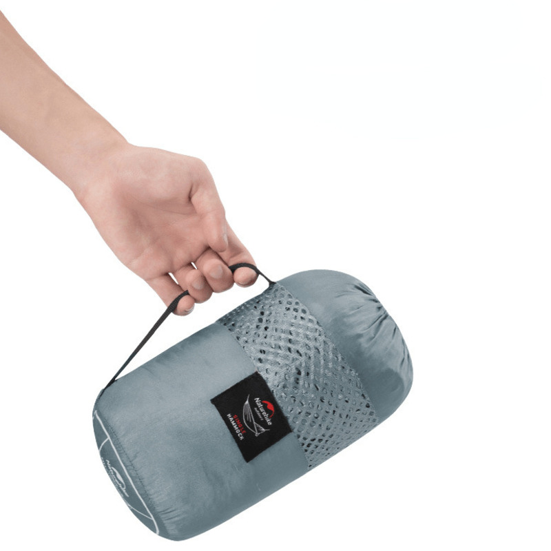 Naturehike-hamaca de malla transpirable para exteriores, columpio doble antideslizante para acampar, a prueba de lágrimas, ultraligero