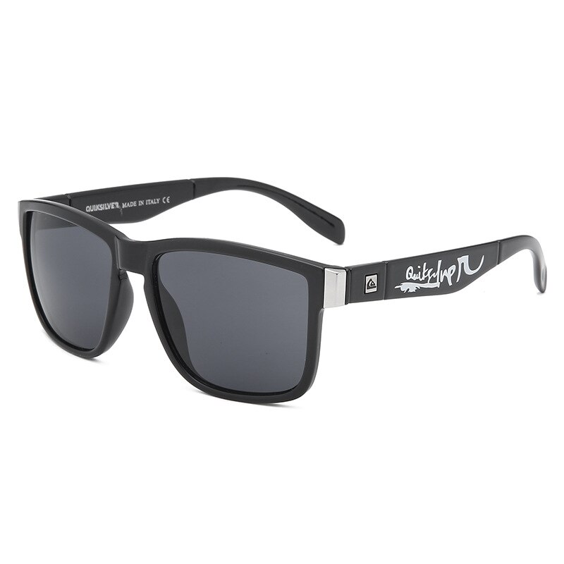 Lunettes de soleil polarisées pour hommes et femmes, classiques, carrées, sport en plein air, plage, pêche, , randonnée, conduite, UV400: 2
