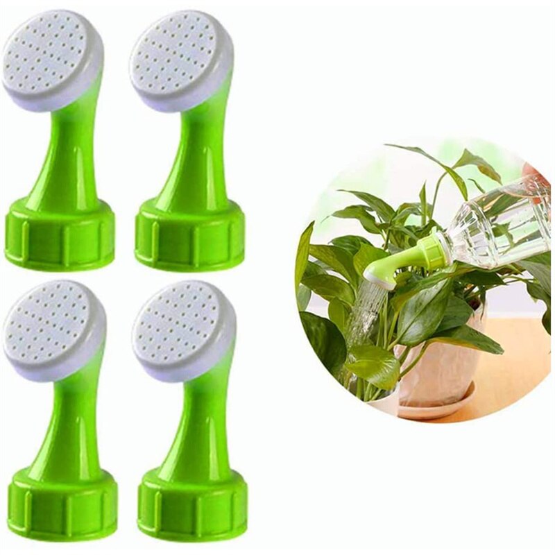 2/4 Pcs PVC Plastic Garden Spray Waterer Sprinkler Bottle Cap Sprinkler Plant Watering Nozzle Tool Little Nozzle Sprinkler Head: Type B