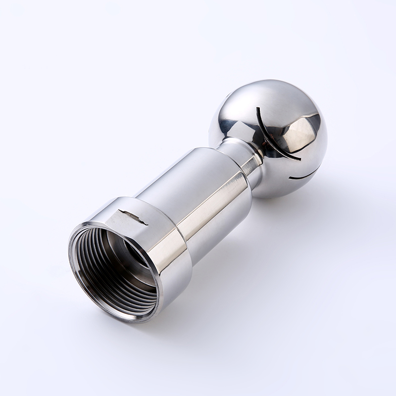 1/4" 3/8'' 1/2'' 3/4'' 1'' BSP Female Thread 304 Stainless Steel Sanitary Tank Cleaning Ball fixed Rotating Spray Ball Nipple