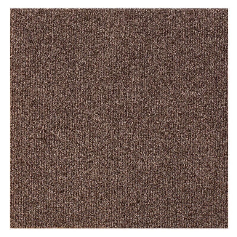 Adsorption Splicing Carpet waterproof Non-slip Home Rugs Living Room Bedroom Ultra-thin Mute Carpets Square Floor Mat Cutable: 30x30cm / brown