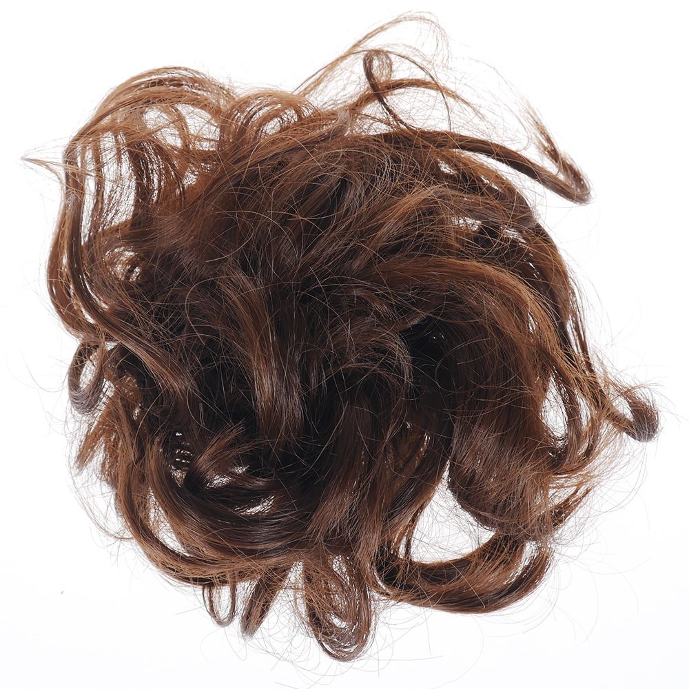 1 Pc Netwerk Populaire Diy Hair Styling Donut Natuurlijke Haar Chouchou Nep Pony Vrouwelijke Extensions Haarstukje: 4
