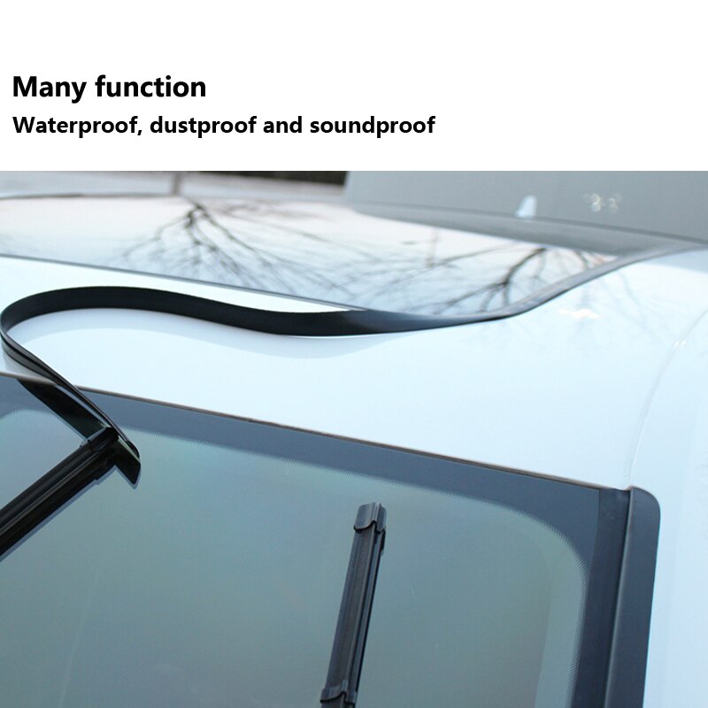 Rubber Auto Deur Afdichting Auto Dak Voorruit Kit Protector Seal Strip Geluidsisolatie Venster Afdichtingen Voor Auto