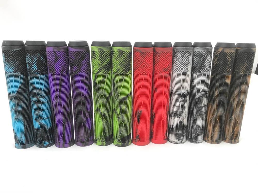 Cool price BMX stunt scooter grips super soft durable 166mm rubber