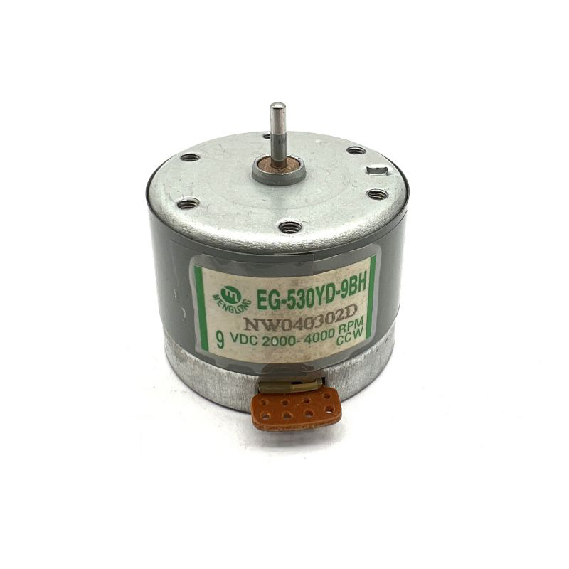 1Pcs EG-530YD-9BH Metal Double Speed Reverse Motor CCW 9 VDC 530 Motor For Audio Cassette Tape Deck Recorder Motor Accessories