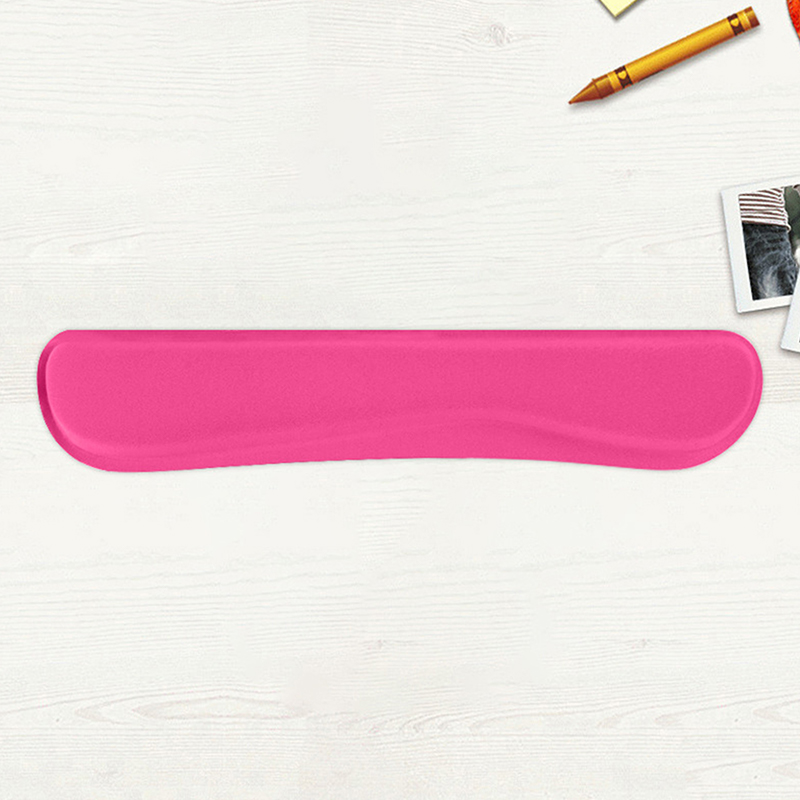 Klawiatura podkładka podpierająca nadgarstek podkładka strąk myszkę na nadgarstek z pianki pamięć Super Cienki błonnik robić komputer stancjonarny klawiatury robić gier podniesione ręce platformy