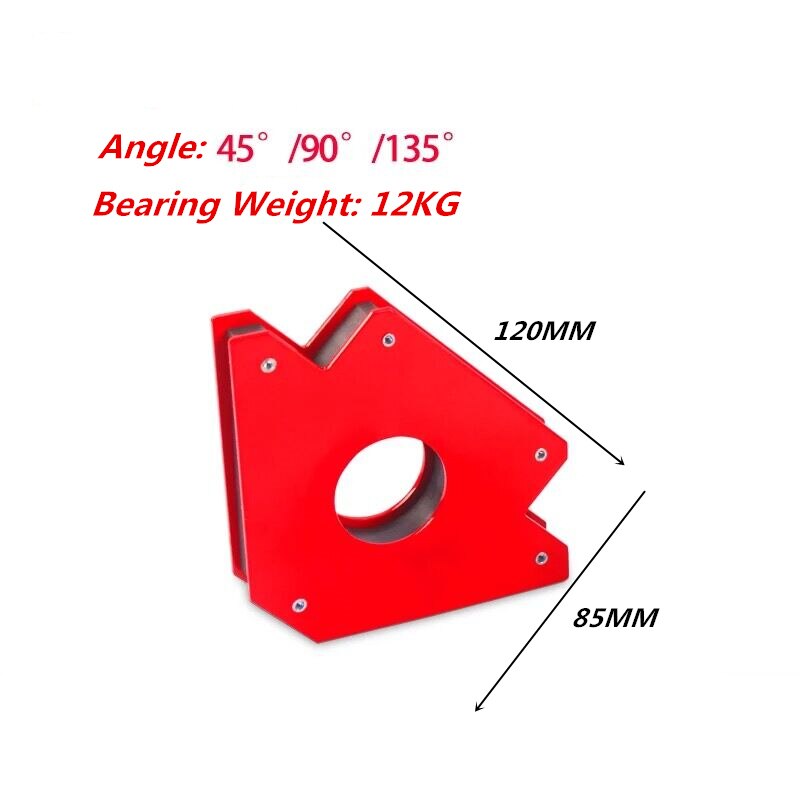 Multiangle Welding Magnetic Tool Positioner Welding Angle Auxiliary Fixing Clip Neodymium Strong Magnet Right Angle Bevel Fixed: B