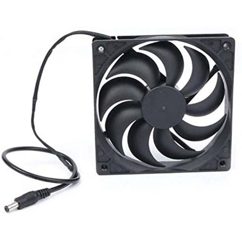 Wentylator zasilany energią słoneczną dla psa szklarnia kurczak dom energooszczędny M5TD