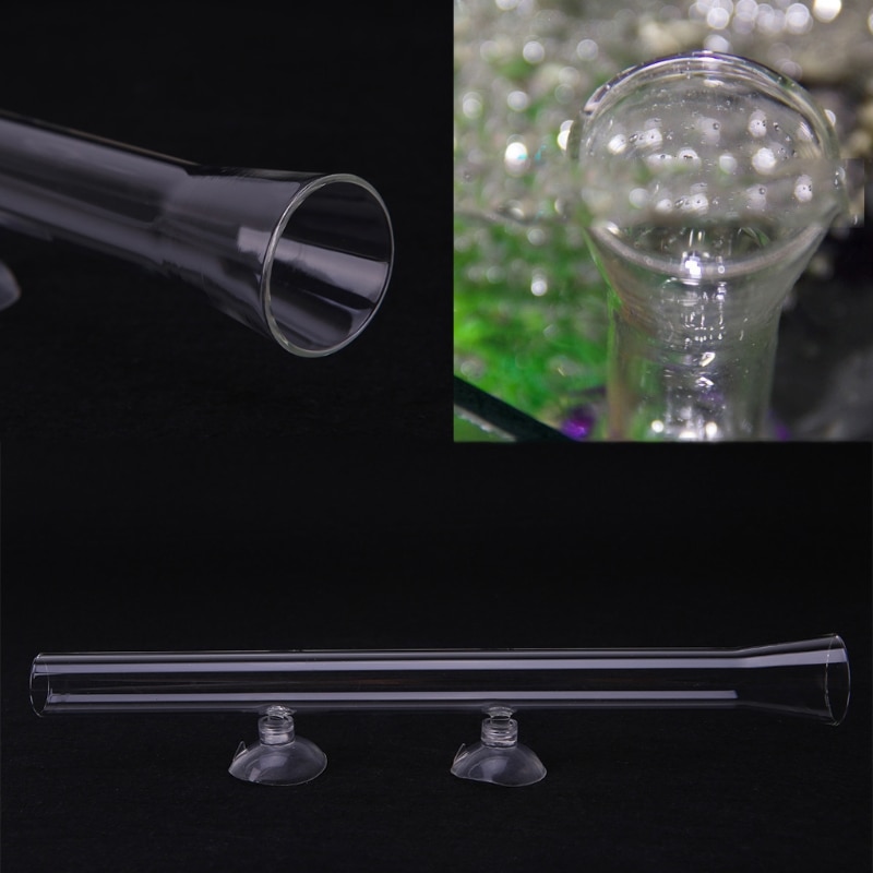 Practical Shrimp Feeding Food Glass Tube Suction For Aquarium Fish Tank Supply