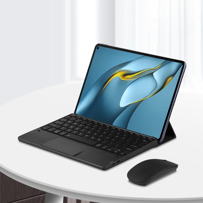 Bluetooth Keyboard TouchPad Backlight For Samsung Galaxy TAB A8 10.5" SM-X200 X205 A7 10.4" A 10.1" A7 Lite 8.7 inch Tablet