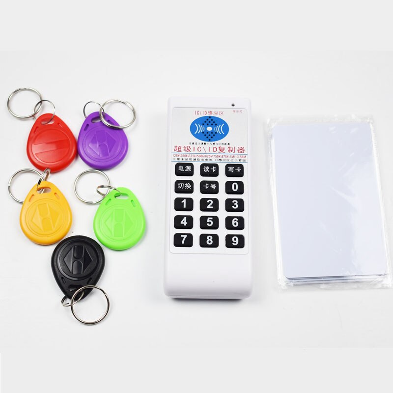Nfc ic id kopieermachine duplicator kloner rfid lezer schrijver 13.56 mhz 125 khz 250 khz 375 khz 500 khz 625 khz 750 khz 875 khz 1 mhz