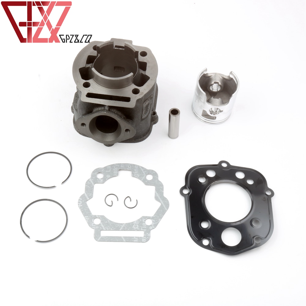 Scooter 70cc Big Bore Cilinder Kit Voor Gilera Rcr 50 2006 Smt 50cc 2006 47Mm/12Mm D50B0 Motor Onderdelen