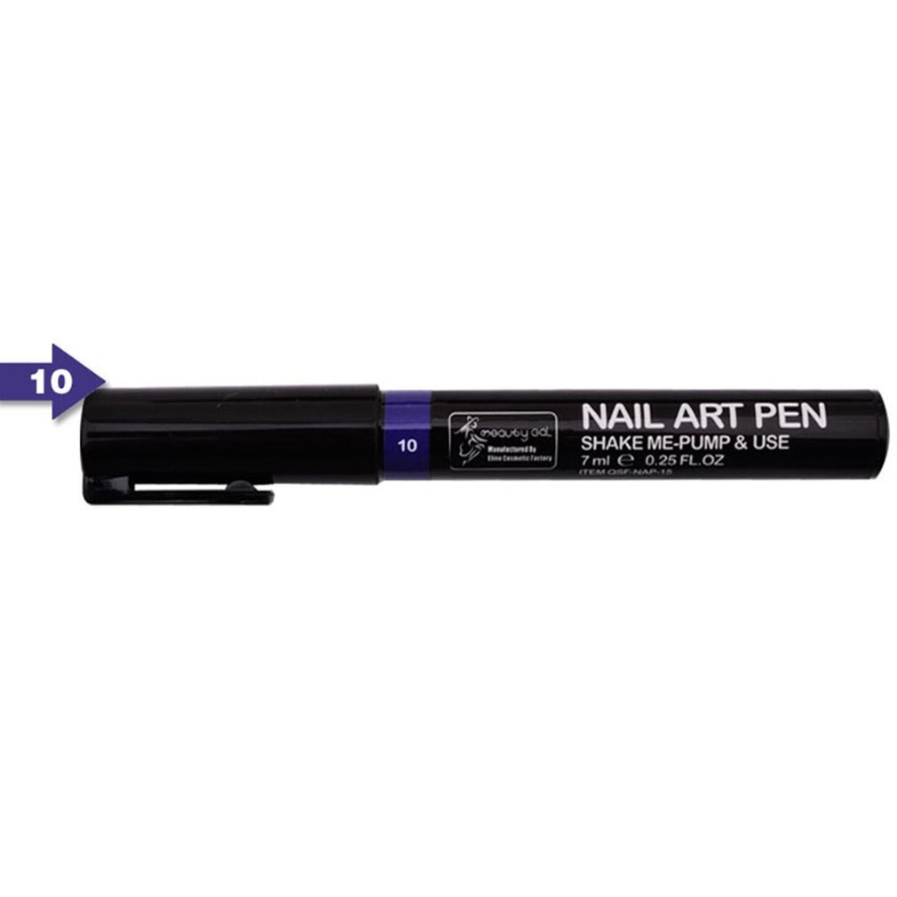 Rotulador para decoración de uñas, rotulador de arte para manicura con Gel UV, Accesorios de belleza para uñas: 15