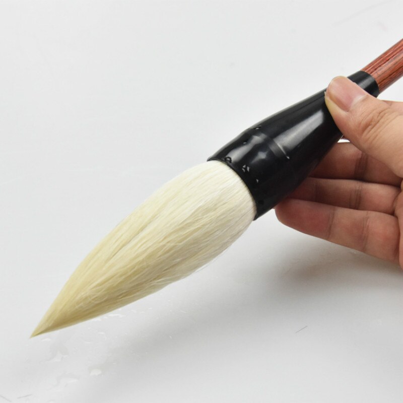 Hervorragende Chinesische Kalligraphie Pinsel Stift Wolle Wiesel Haar Große Trichter-förmigen Pinsel Chinesische Malerei Pinsel Stift Couplets