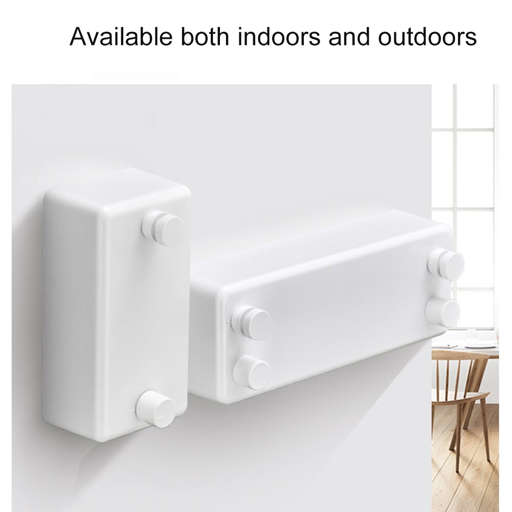 Retractable Clothesline ABS Case Wall Mounted Dryer with Adjustable Pulley Braided HFing