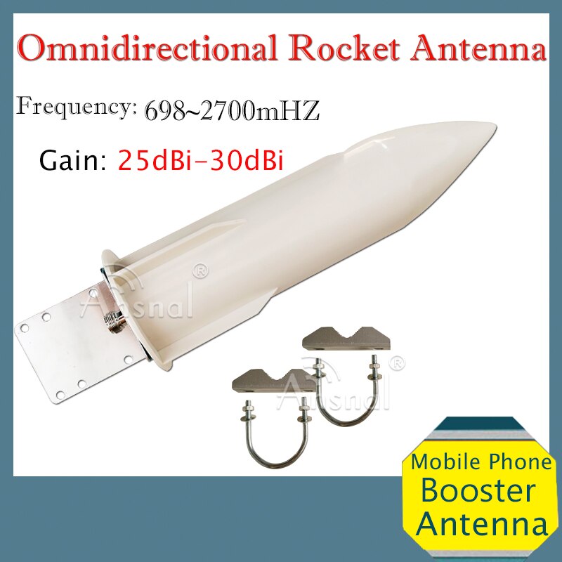 antenna 4G 30dBi 698-2700mhz antenna omnidirezionale esterna antenna WIFI antenna gsm per amplificatore cellulare cellulare 2G 3G 4G