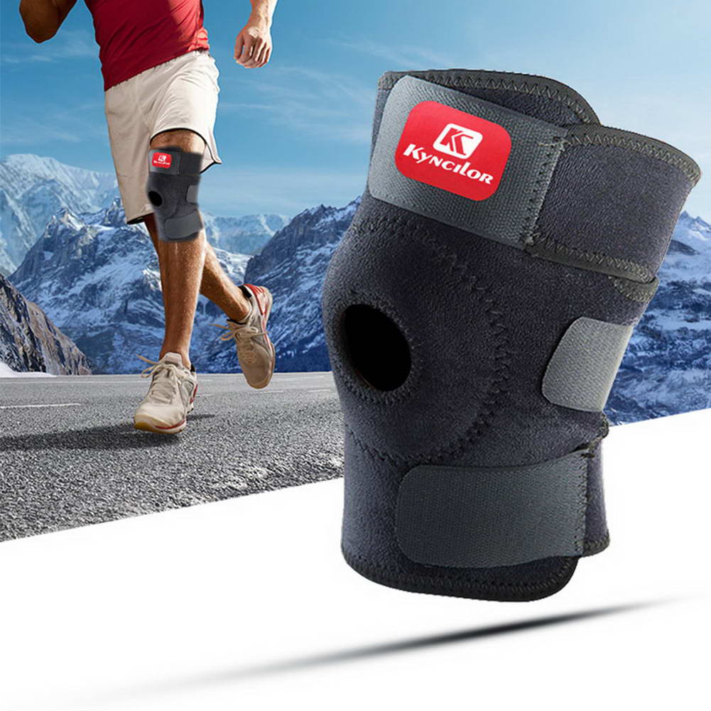 Justerbar knäskyddsstöd stag knälinda gym träning sportskydd skydd ys-buy