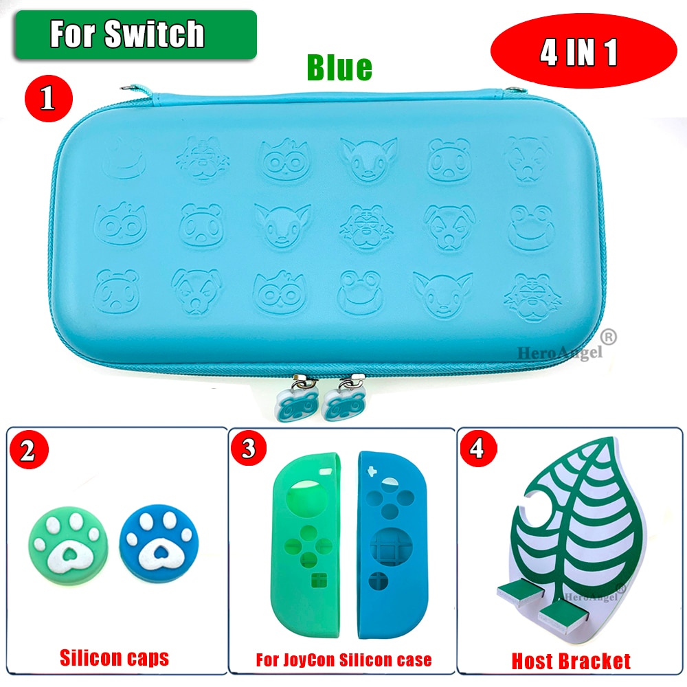 Mignon rose cerisier fleurs sac de rangement housse pour Nintendo Switch portable voyage sac de transport Switch jeu accessoires