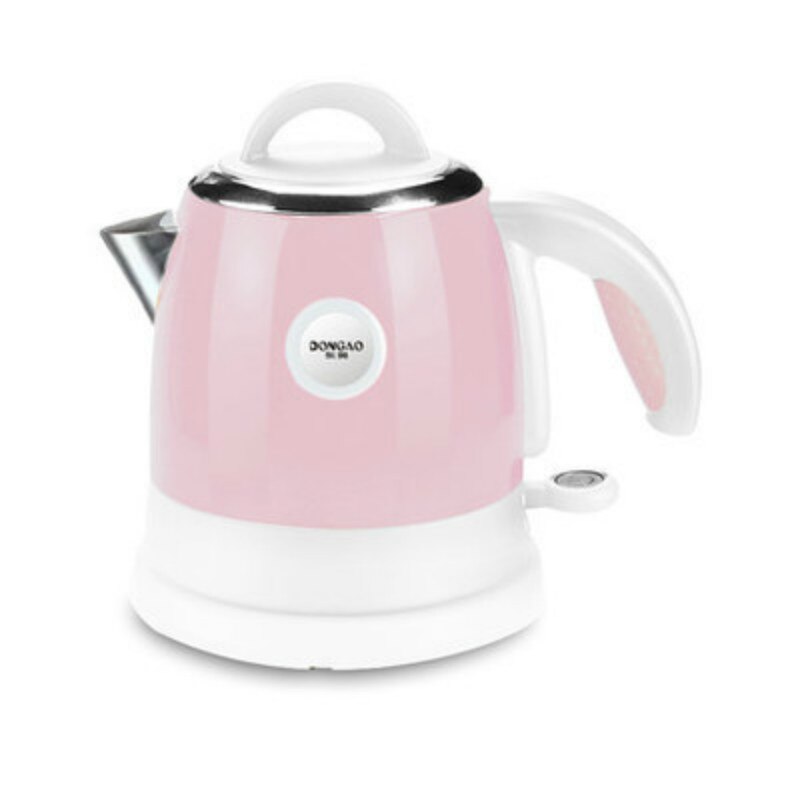 Bouilloires d'eau de chauffage rapide d'acier inoxydable de Style divisé de 0.8L mise hors tension automatique bouilloire électrique théière chaudière 1000w EU prise américaine