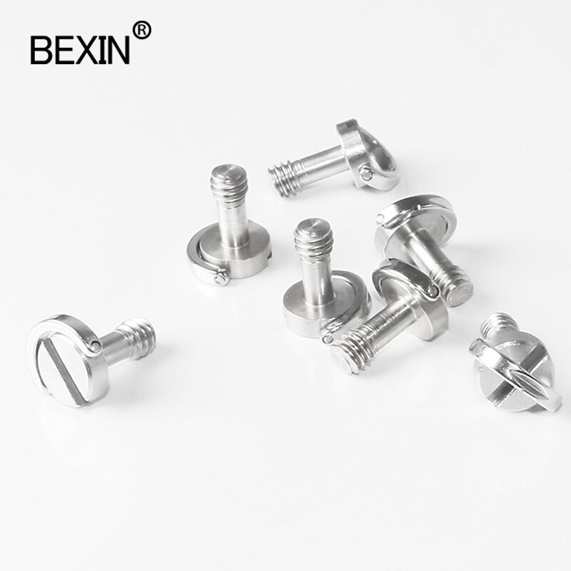 D Ring Schroef Camera Plaat Mount 1/4 "Inch Quick Release Schroef Voor De Camera Voor Camera Accessoires Adapter