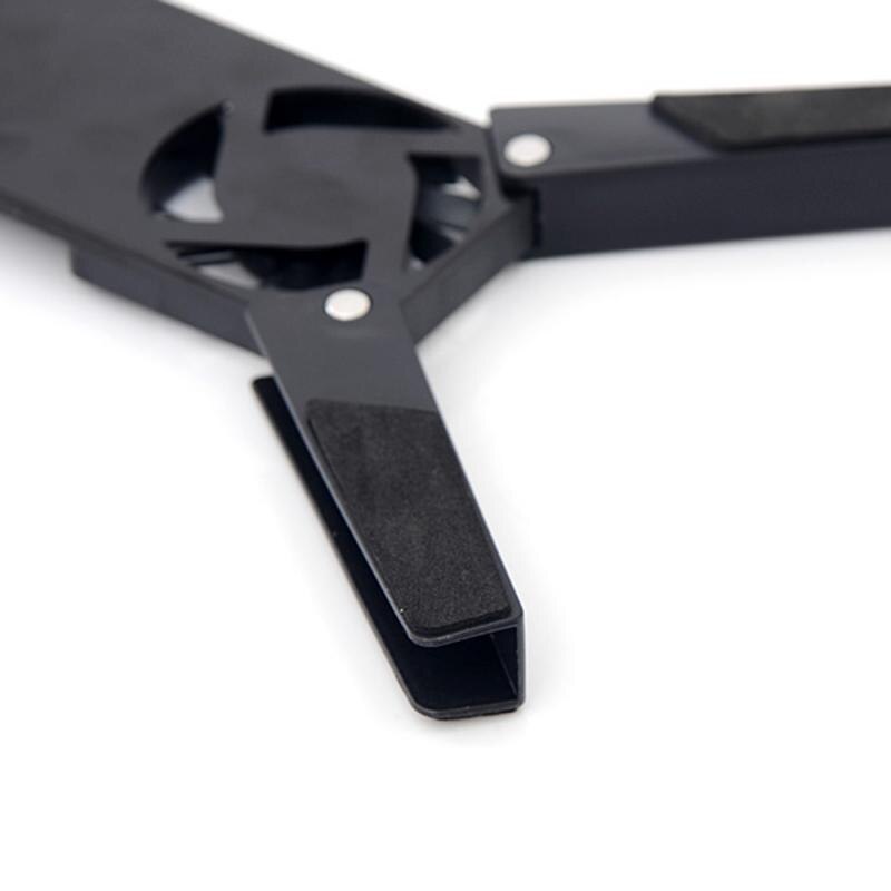 Laptop Folding 2 Fan Cooler Cooling Pad Vacuum Fan Fast Cooling Silent Gaming Notebook Silent Fast Cooling Radiator Tablet Stand