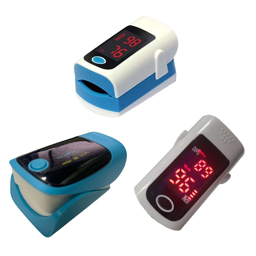 Digitale Vingertop Pulsoxymeter Led Tft Display Bloed Zuurstof Sensor Verzadiging SpO2 Monitor Meting Meter